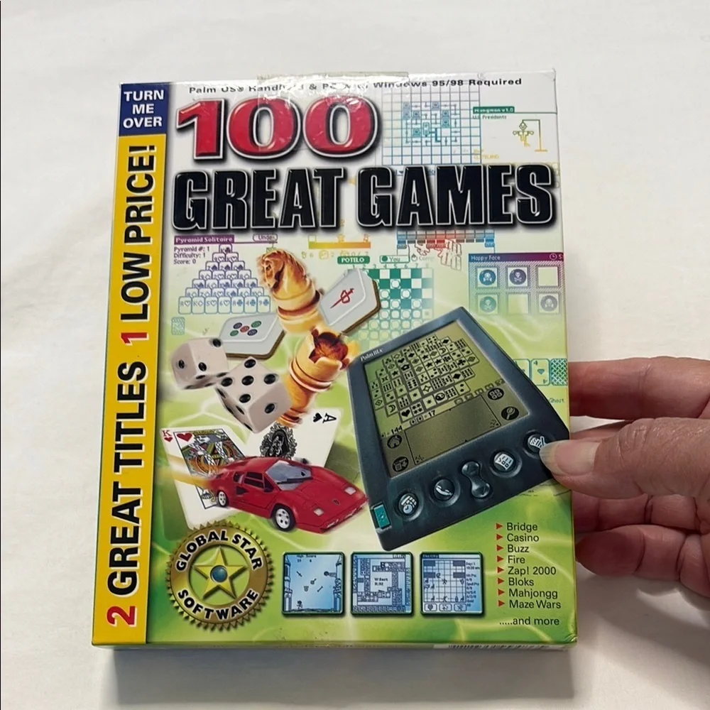 100 Great Games for Palm OS Handheld & PC